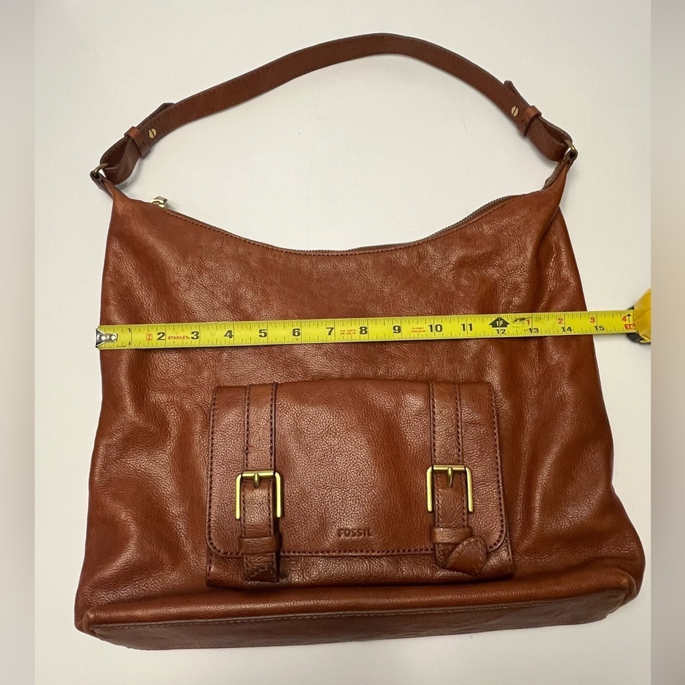 🍂 Fossil Cleo Hobo Leather Shoulder Bag​​​ - Picture 6 of 16
